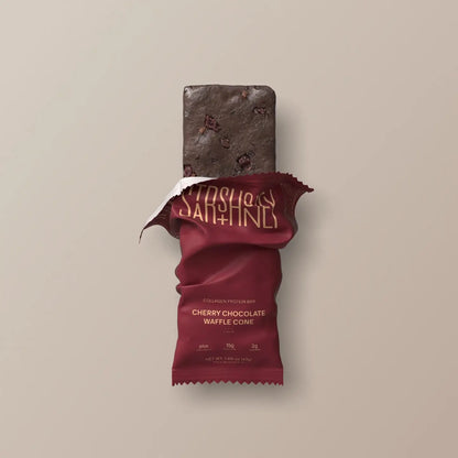 Stars + Honey Cherry Chocolate Waffle Protein Bar (10-Pack)