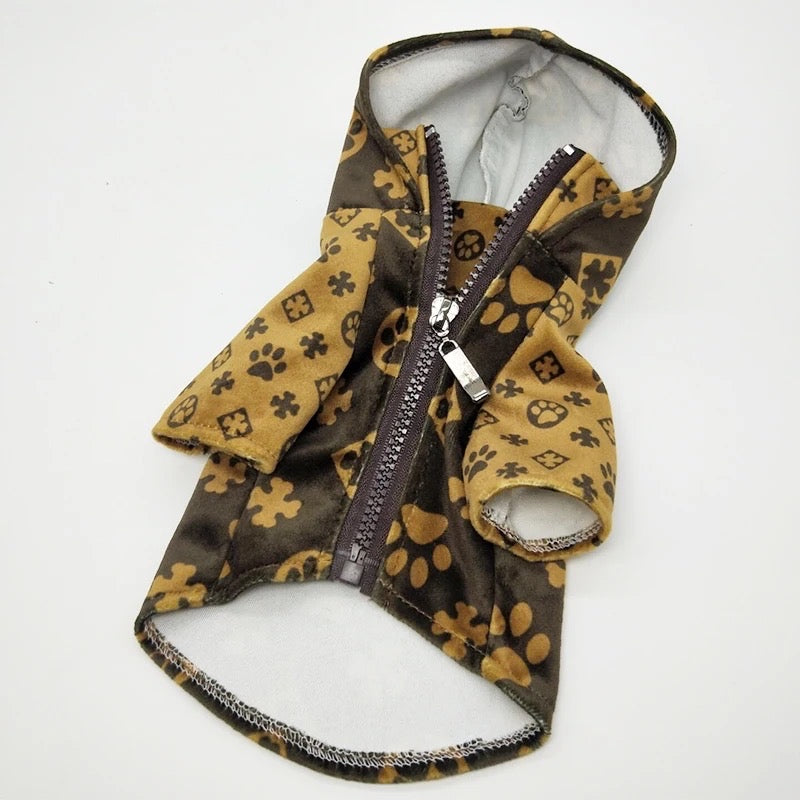 Chewy Pawtton Two-Tone Dog Jacket