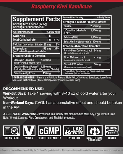ALLMAX C:VOL Post-Workout Recovery