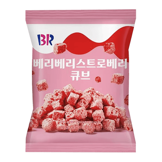 Baskin Robbins Very Berry Strawberry Bites - KOREA imported international snack