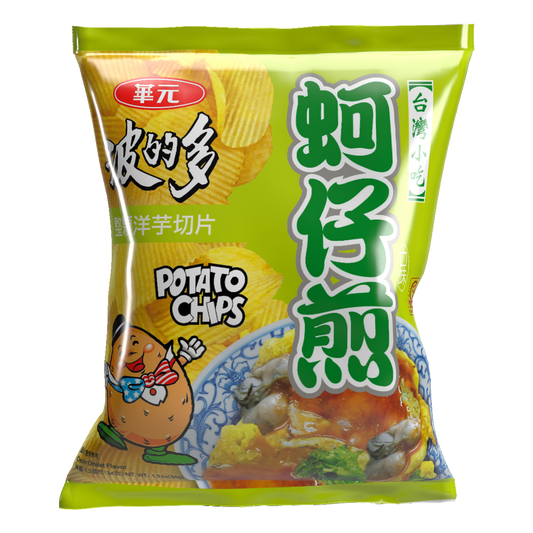 HwaYuan Oyster Omelette Chips - TAIWAN imported international snack