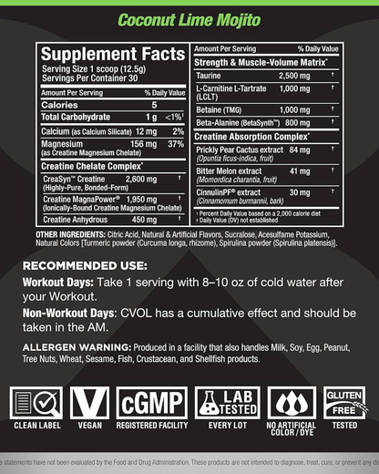 ALLMAX C:VOL Post-Workout Recovery