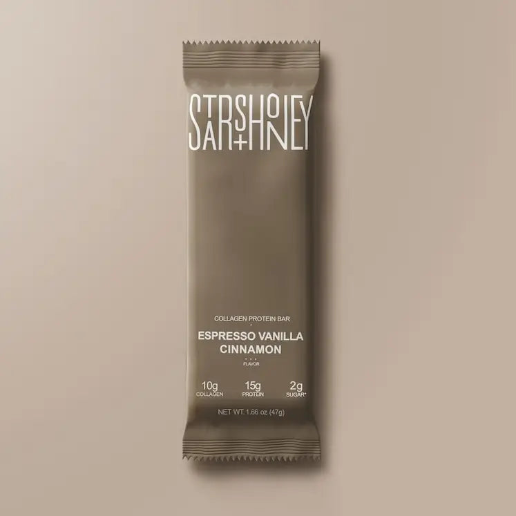 Stars + Honey Espresso Vanilla Cinnamon Peanut Protein Bar (10-Pack)