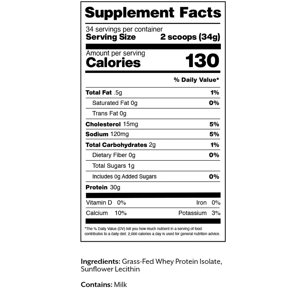 Promix Whey Isolate Protein Powder