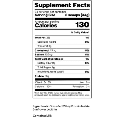 Promix Whey Isolate Protein Powder