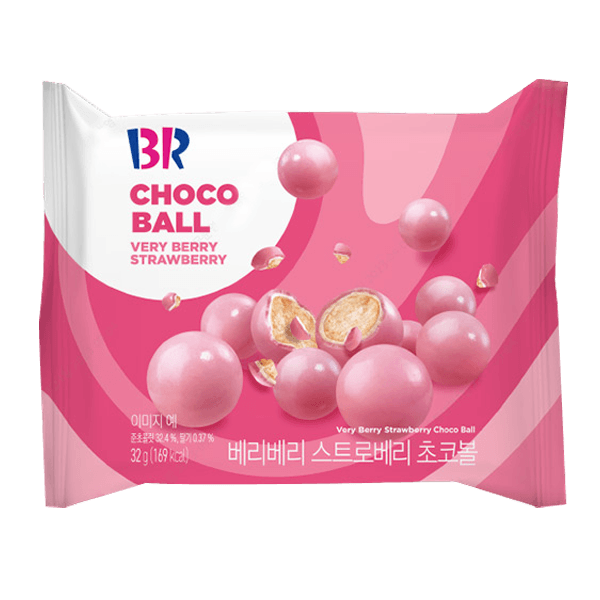 Baskin Robbins Very Berry Asteroids - KOREA imported international snack