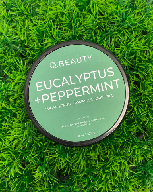 Eucalyptus + Peppermint Sugar Scrub