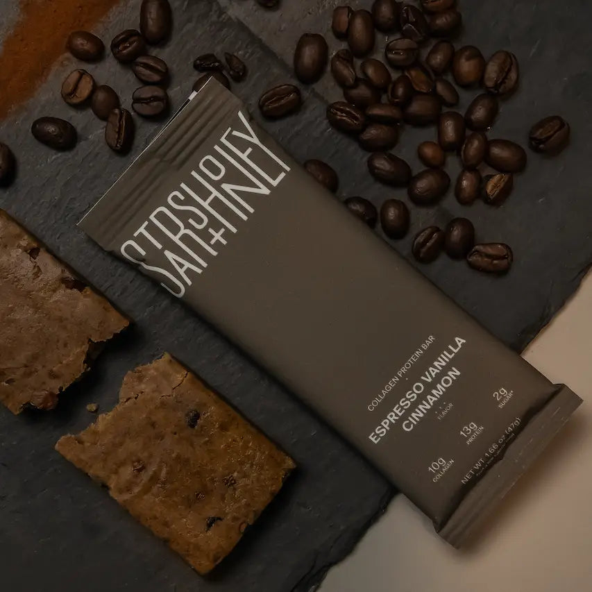 Stars + Honey Espresso Vanilla Cinnamon Peanut Protein Bar (10-Pack)