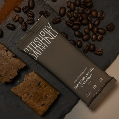 Stars + Honey Espresso Vanilla Cinnamon Peanut Protein Bar (10-Pack)