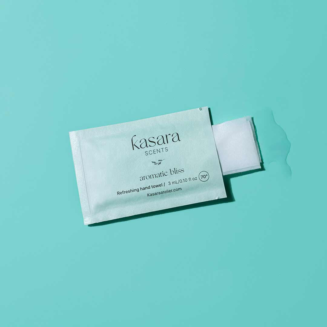 Aromatic bliss, perfumed wipes 60pcs lemon and Italian mandarin