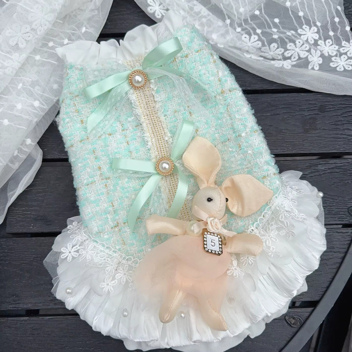 Coco Chewnel Easter Bunny Dress – Easter Dog Dress