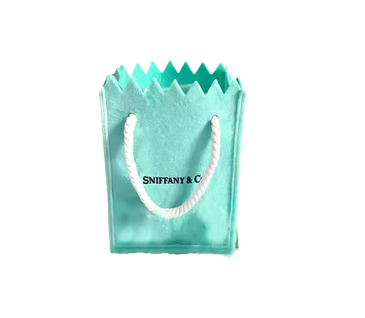 Sniffany & Co Bag Plush Toy – Luxury Plush Dog Toy