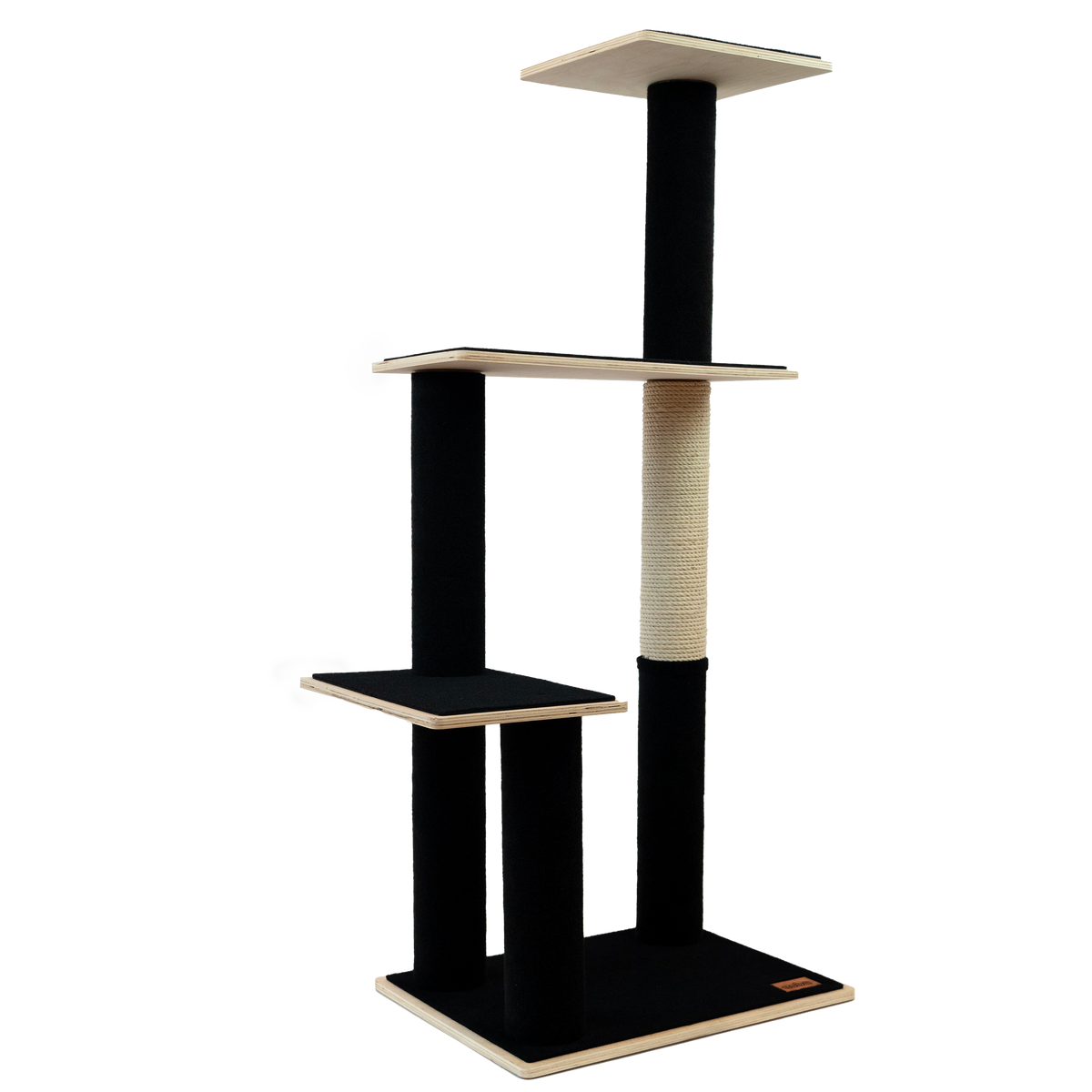 Noba Modern Plywood 3-Level Cat Tree