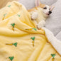 Carrot Patch Dog Blanket | Cozy Pet Comfort Blanket