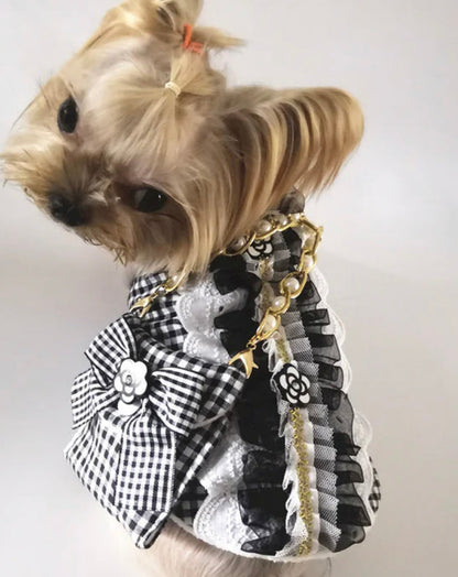 Chewnel Dress & Handbag