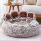 Bear Paw Hand Plush Pet Bed – Luxury Cozy Bed for Pets