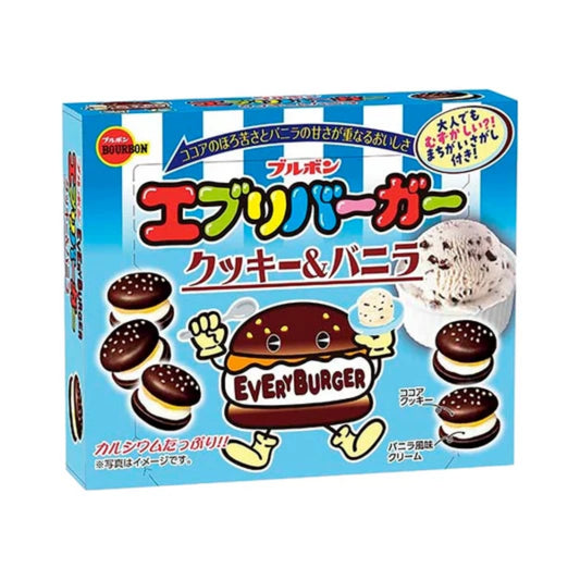BURGER Vanilla Ice Cream Cookies - JAPAN imported international snack