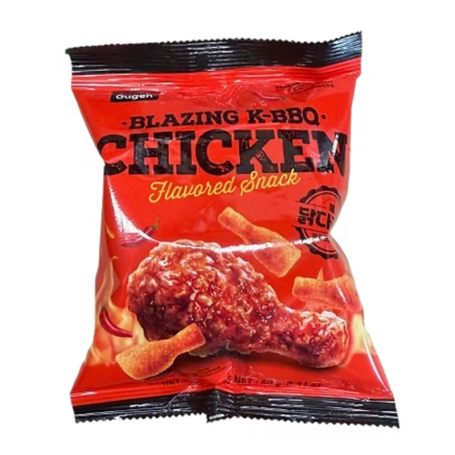 Blazing KBBQ Chicken Chips - KOREA imported international snack