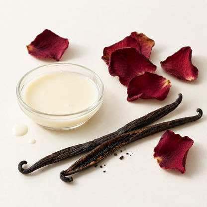 Savon au lait de chèvre JAMILA rose vanillée