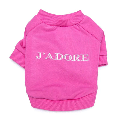 J’adore Dog Pullover – Luxury Knit Sweater for Dogs