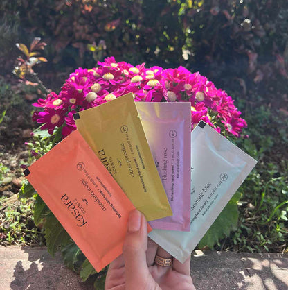 60 Scented wipes mix box pink