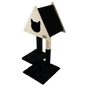 Teepee Hideout - Deluxe 2-Level Cat Tree