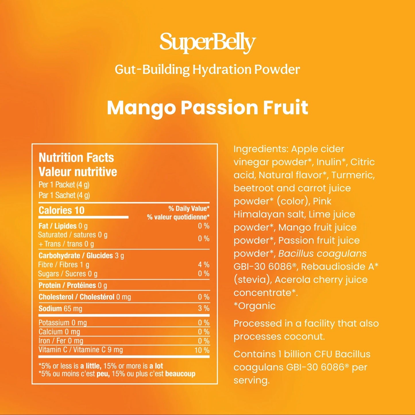 Blume Superbelly Mango Passion Fruit