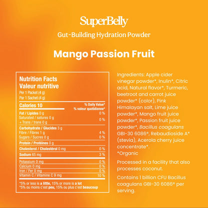 Blume Superbelly Mango Passion Fruit