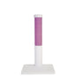 Noba Classic 28" Scratching Post - White Faux Fur