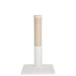 Noba Classic 28" Scratching Post - White Faux Fur
