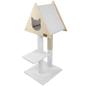 Teepee Hideout - Deluxe 2-Level Cat Tree