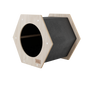 The Hexagone Scratchable Cat House