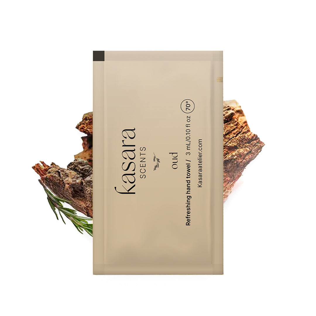 Oud, perfumed wipes 60pcs