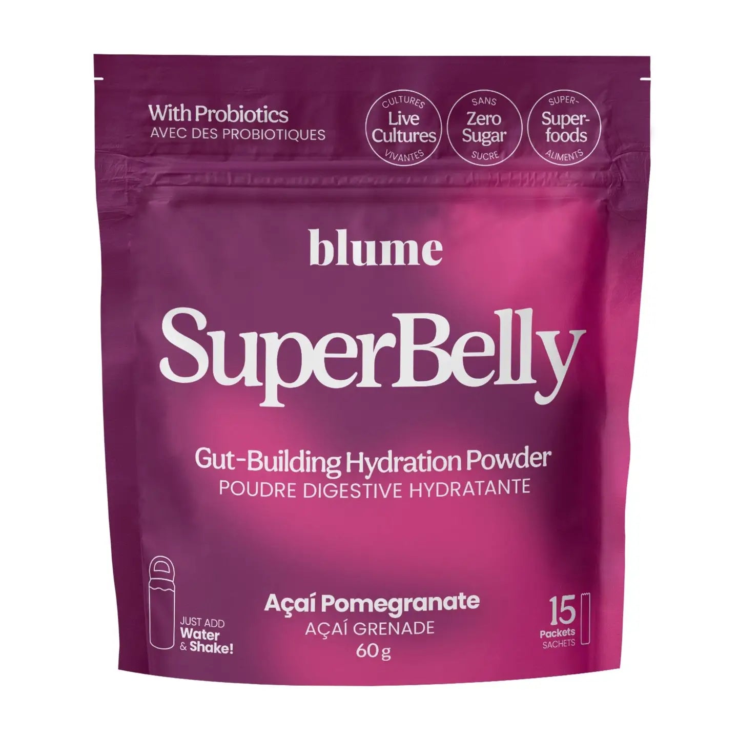 Blume Superbelly Açai Pomegranate