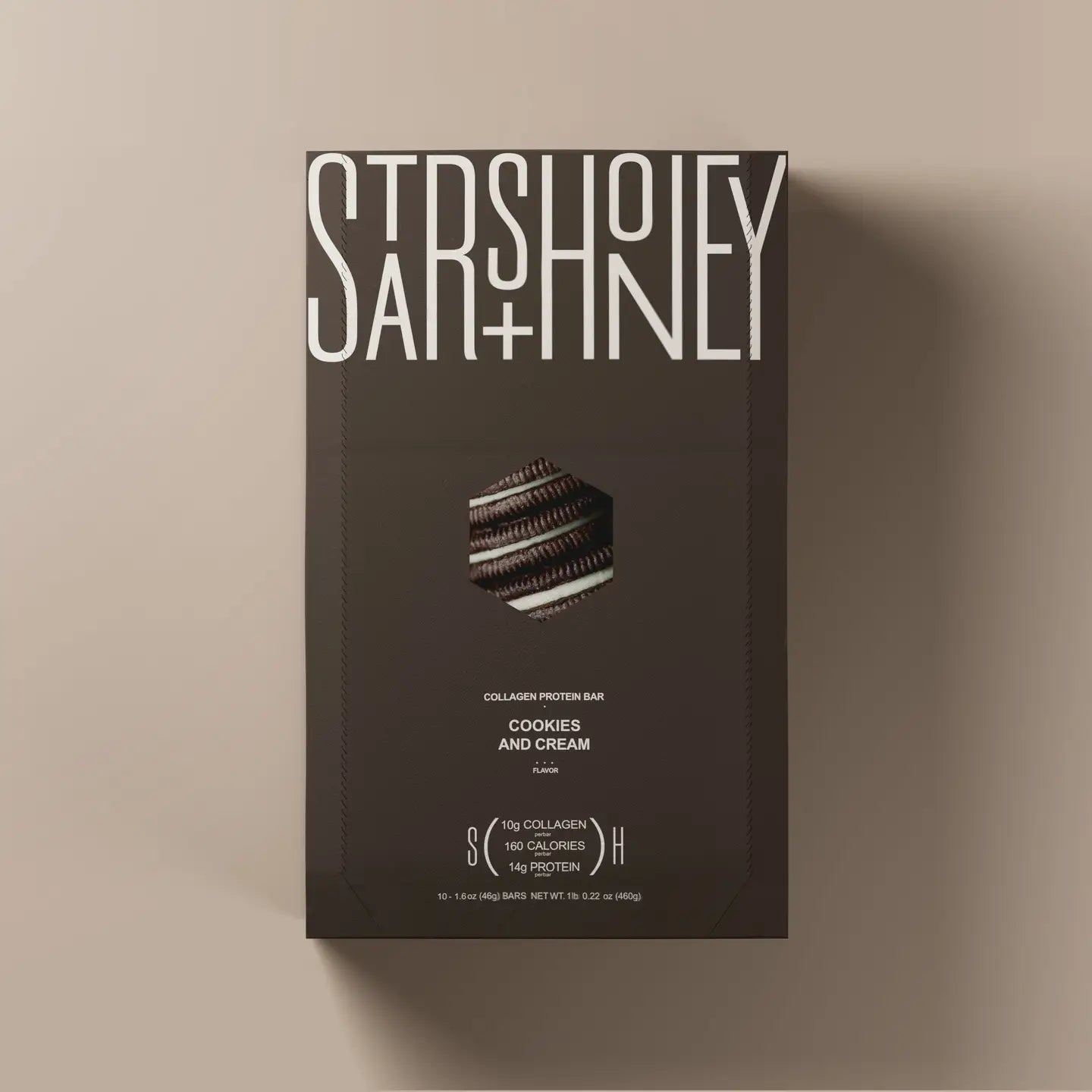 Stars + Honey Cookies and Cream Protein Bar (10-Pack)