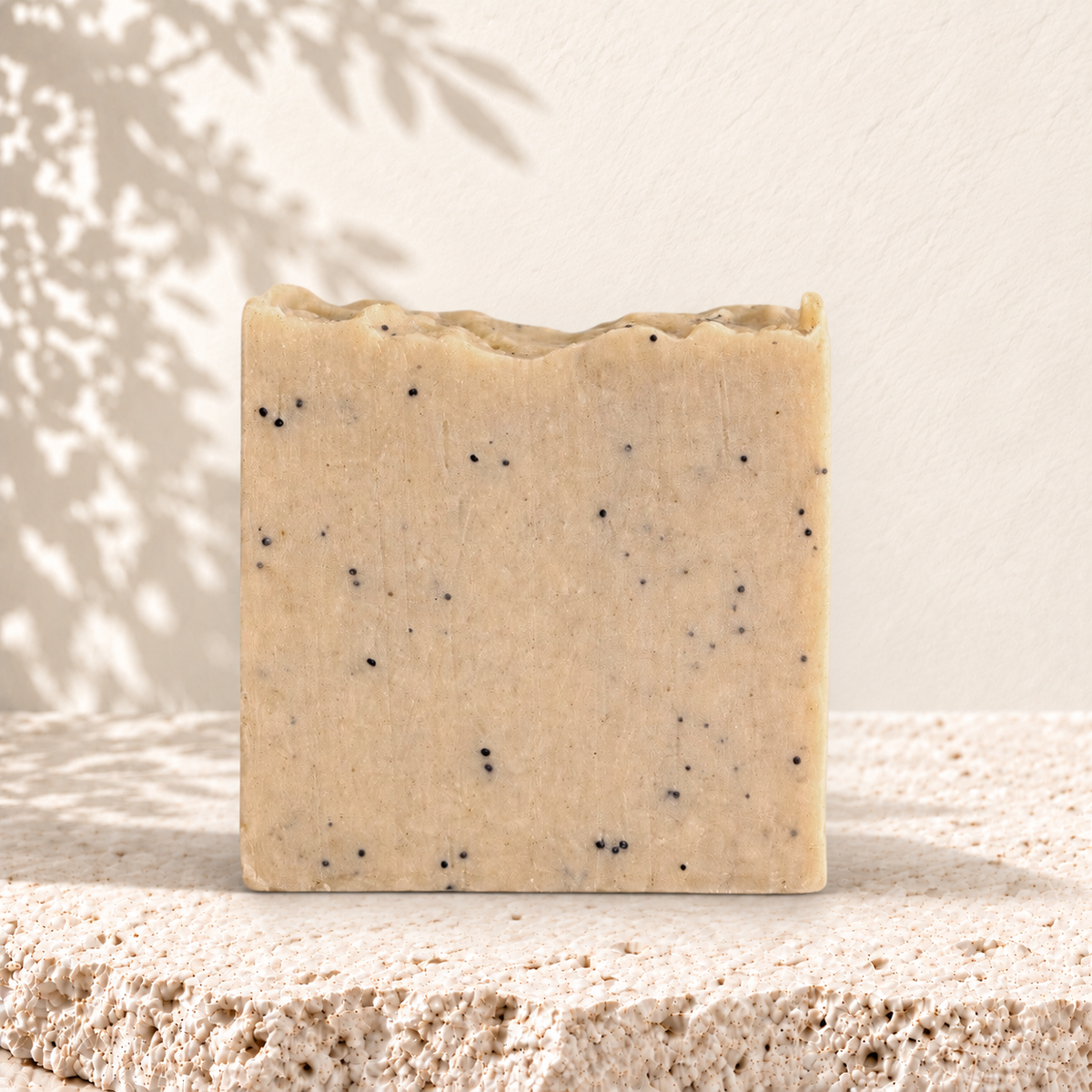 Savon exfoliant AZIZAM ghassoul et pavots
