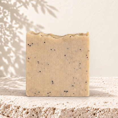 Savon exfoliant AZIZAM ghassoul et pavots