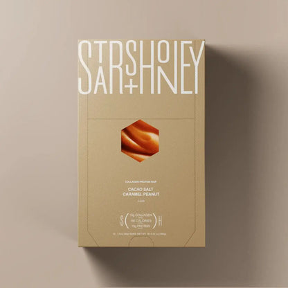 Stars + Honey Cacao Salt Caramel Peanut Protein Bar (10-Pack)