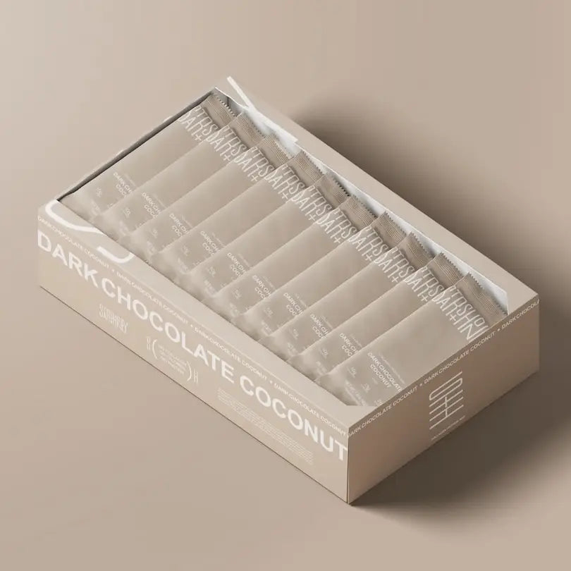 Stars + Honey Dark Chocolate Coconut Protein Bar (10-Pack)