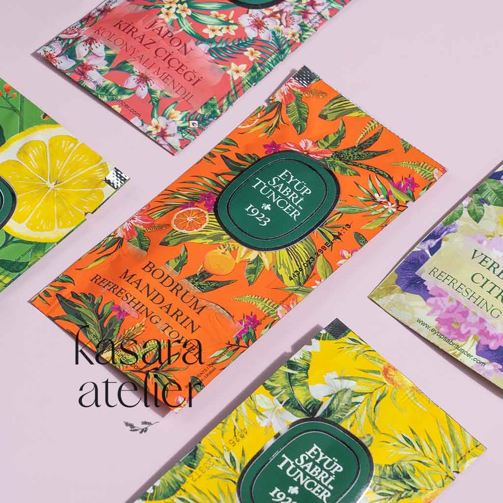 Eyup Sabri Tuncer Bodrum Tangerine Scented Refreshing Wipes – 150 Pack