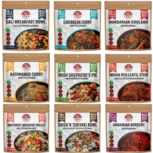 Nomad Nutrition Power Pack - 9 x Single Serving