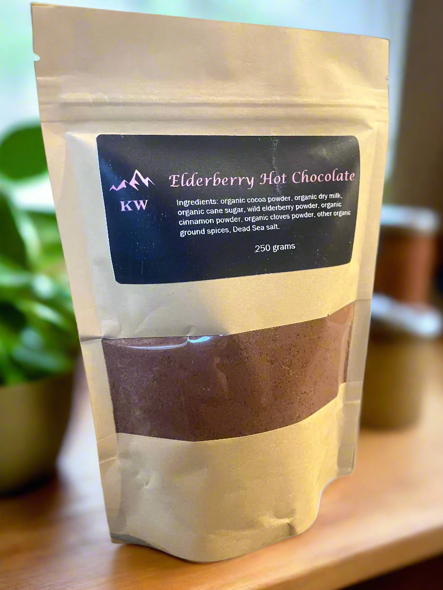 Elderberry Hot Chocolate- 250 grams