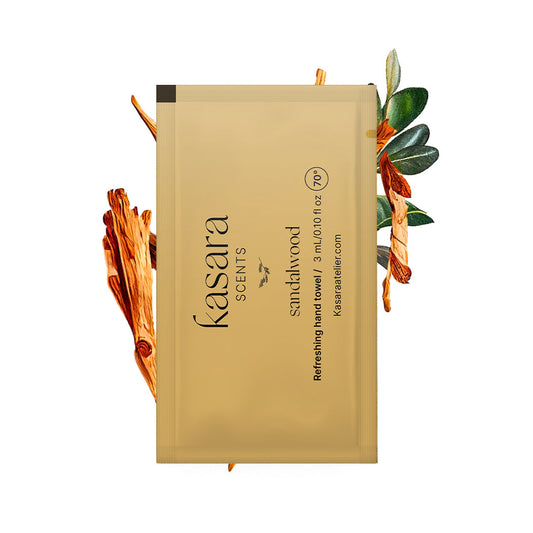 Sandalwood, perfumed wipes 60pcs