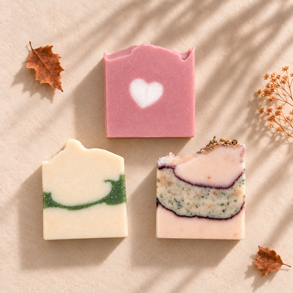 Savon au lait de chèvre SOPHIE miel et macérât de camomilles