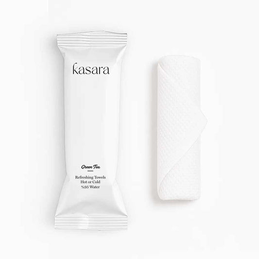 Scented Towel – Green Tea Scent (Hot or Cold Use) Alcohol-Free