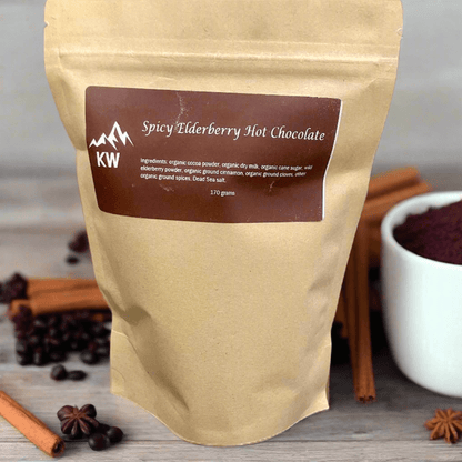 Spicy Elderberry Hot Chocolate- 250 grams